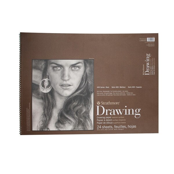 This is an 18 by 24 sketchbook.