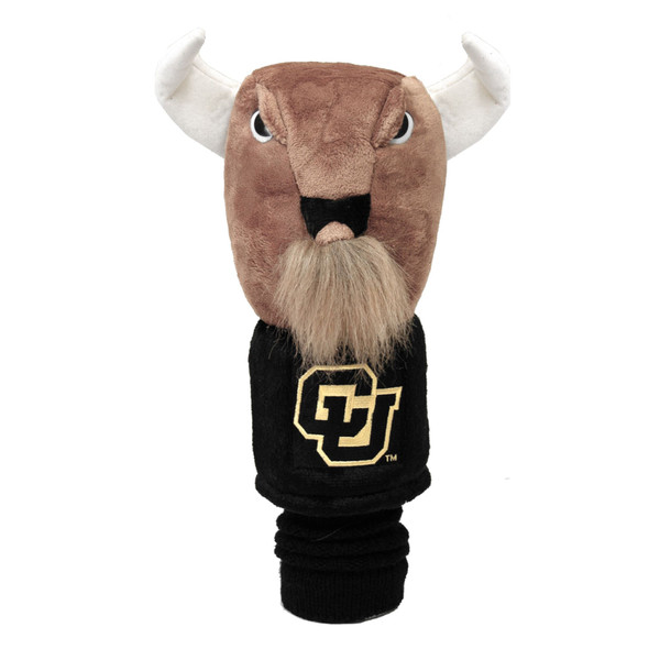 A Buffalo Headcover with an interlocking CU on the buffalo's shirt.