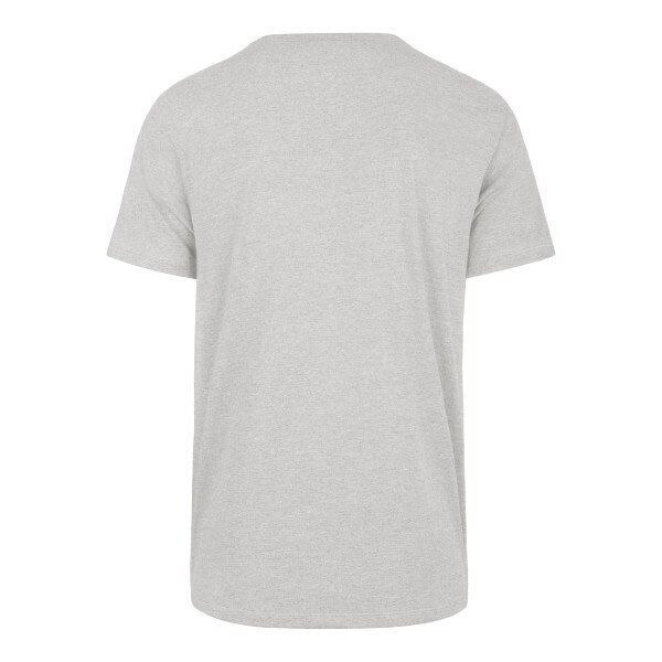 All gray backside of '47 Brand knockout short sleeve t-shirt.