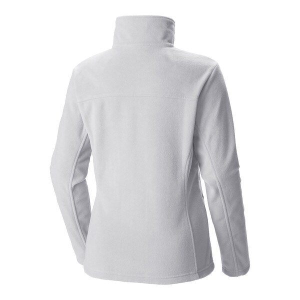 The back of the white fleece.