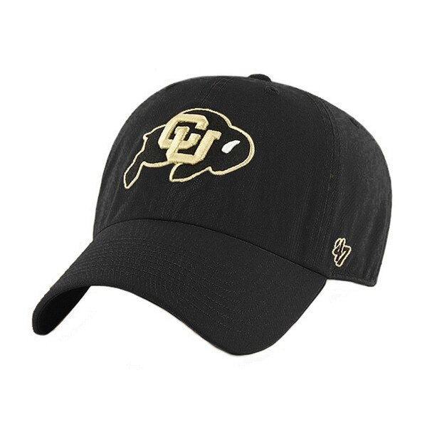 This is a black hat with a large CU Buffalo logo on the front.