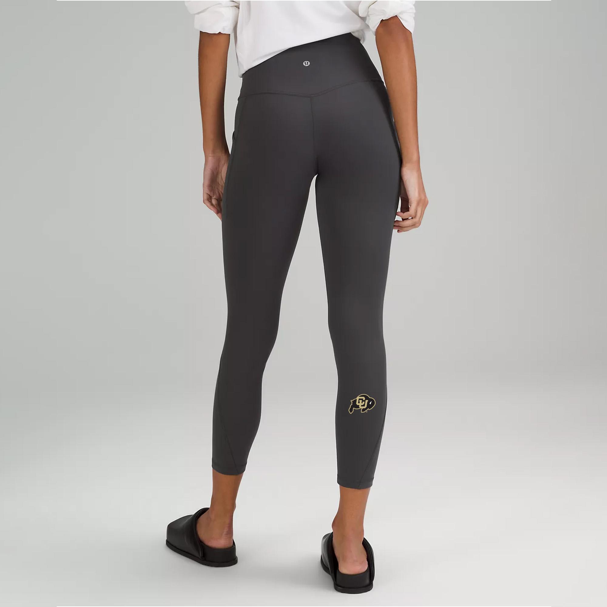 Printed Leggings Lululemon Leggings With Symbol On Leg Lululemon