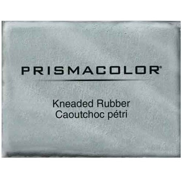 Grey kneaded rubber eraser.