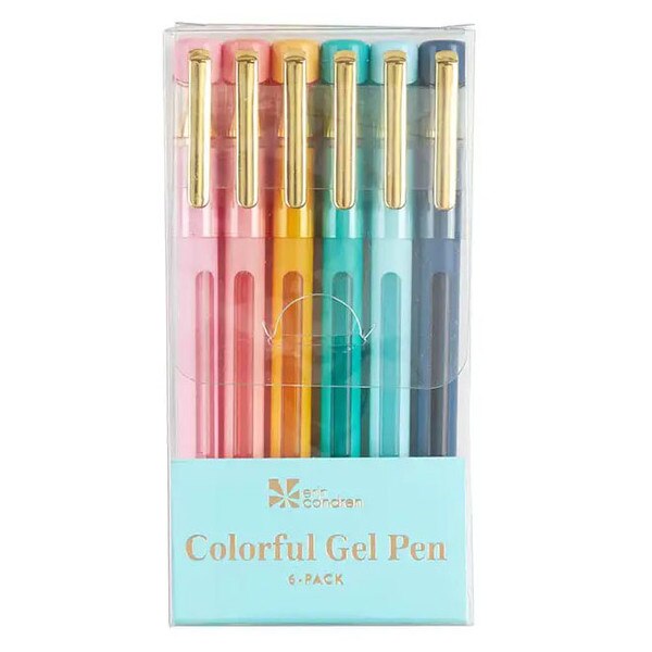 Erin Condren Colorful Gel Pens (Pack of 6)