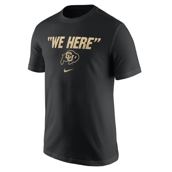 Nike-men's-black-coach-prime-'we'-'here'-short-sleeve-t-shirt
