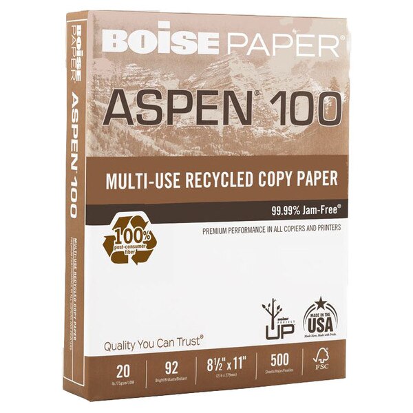 A pack of Recycled Printer Paper.