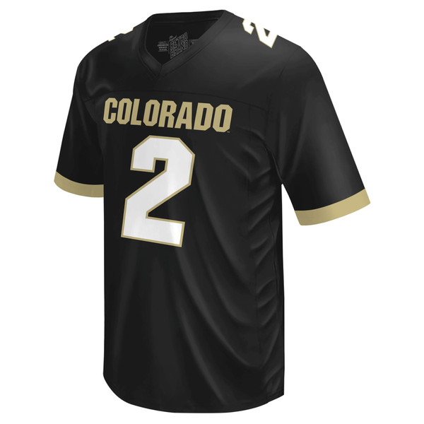 black-Retro-Brand-football-jersey-frontside-with-Colorado-and-number-two