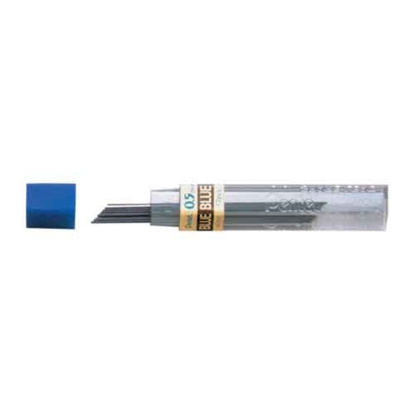 Blue colored .5mm lead with 12 pieces of 60 millimeter length.