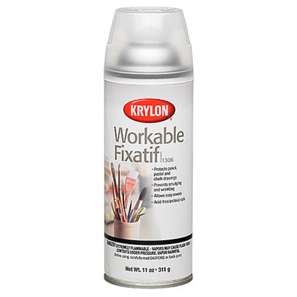 An eleven ounce spray bottle of workable fixitif.